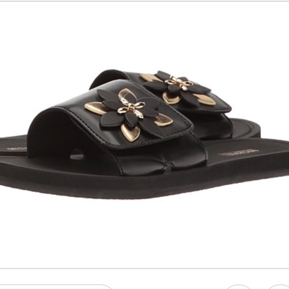michael kors floral sandals